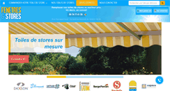 Desktop Screenshot of fenetresetstores.com